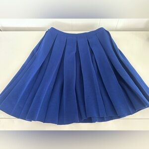 VINTAGE GIRL PICCOLINO BLUE WOOL SKIRT us size 7